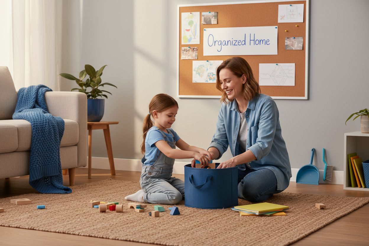 cleaning time management organized home