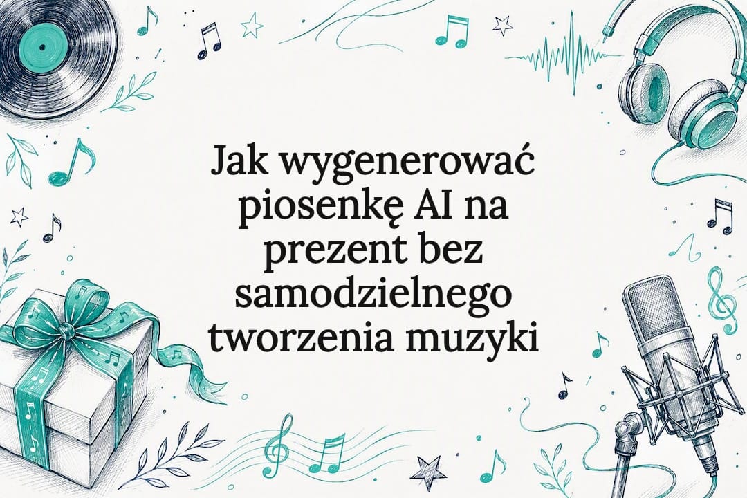 Ilustracyjna karta tytułowa dotycząca piosenki AI