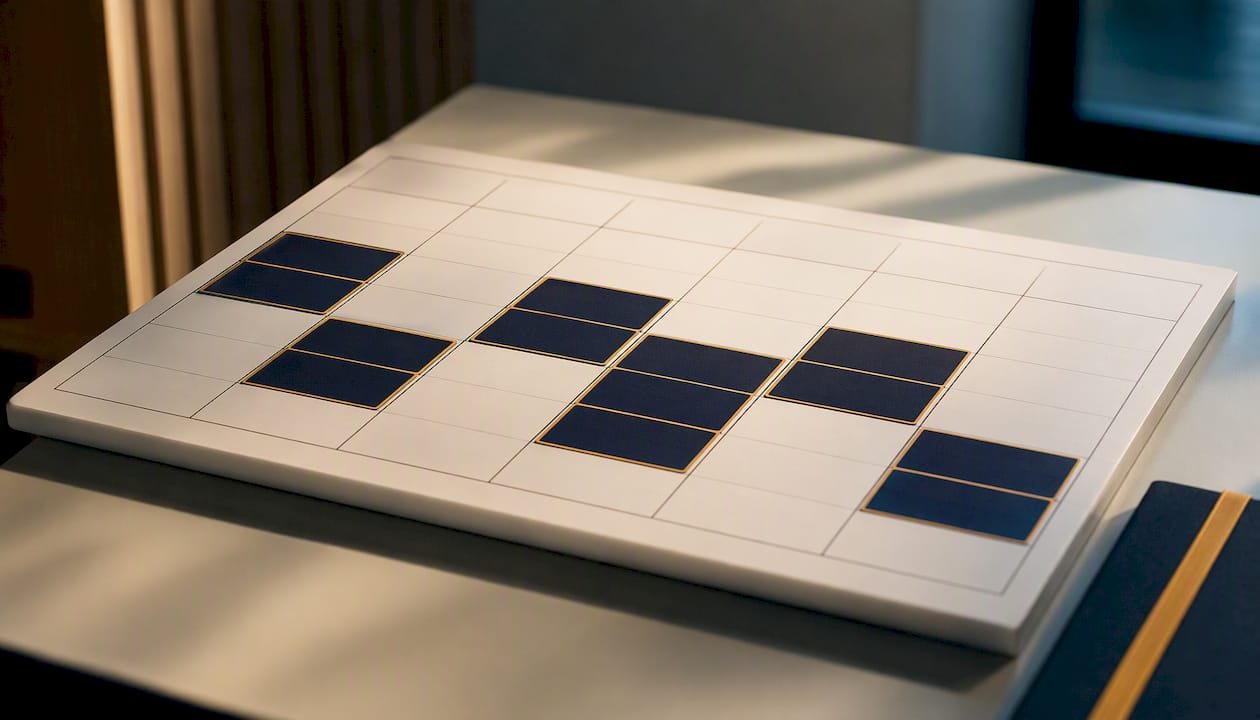 Focus slots reserved in a calendar