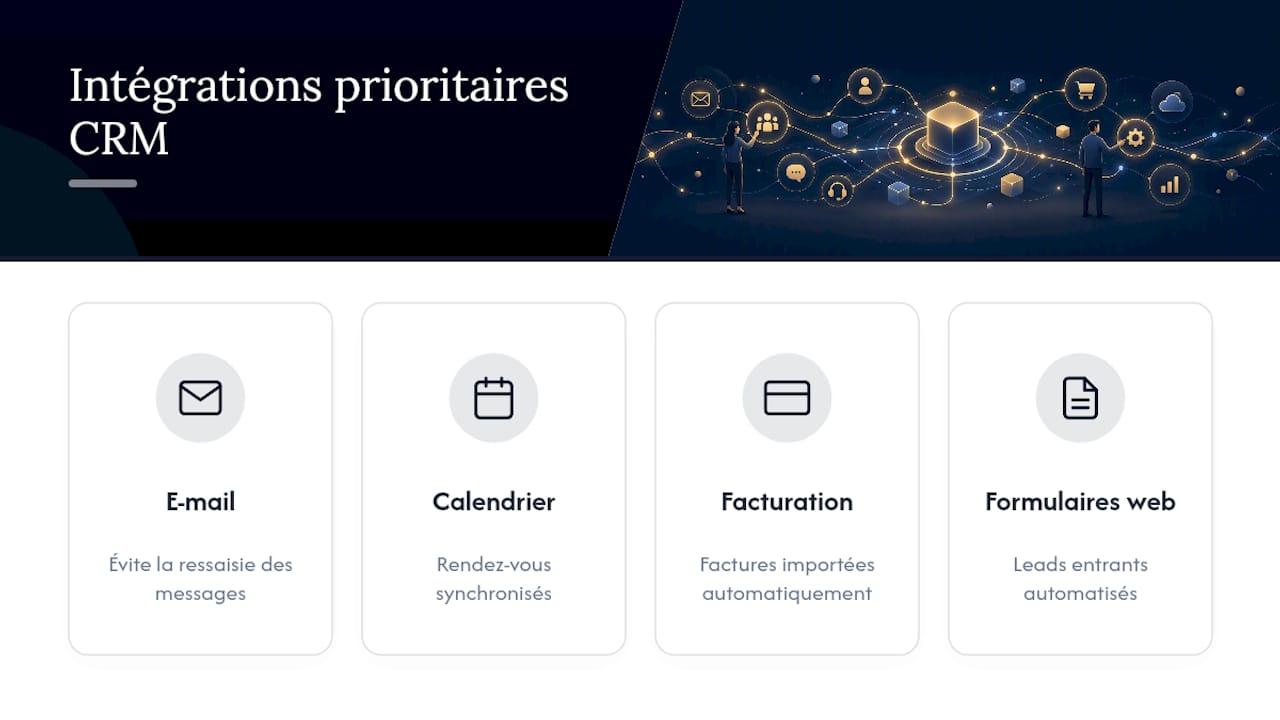 Four key integrations around the CRM