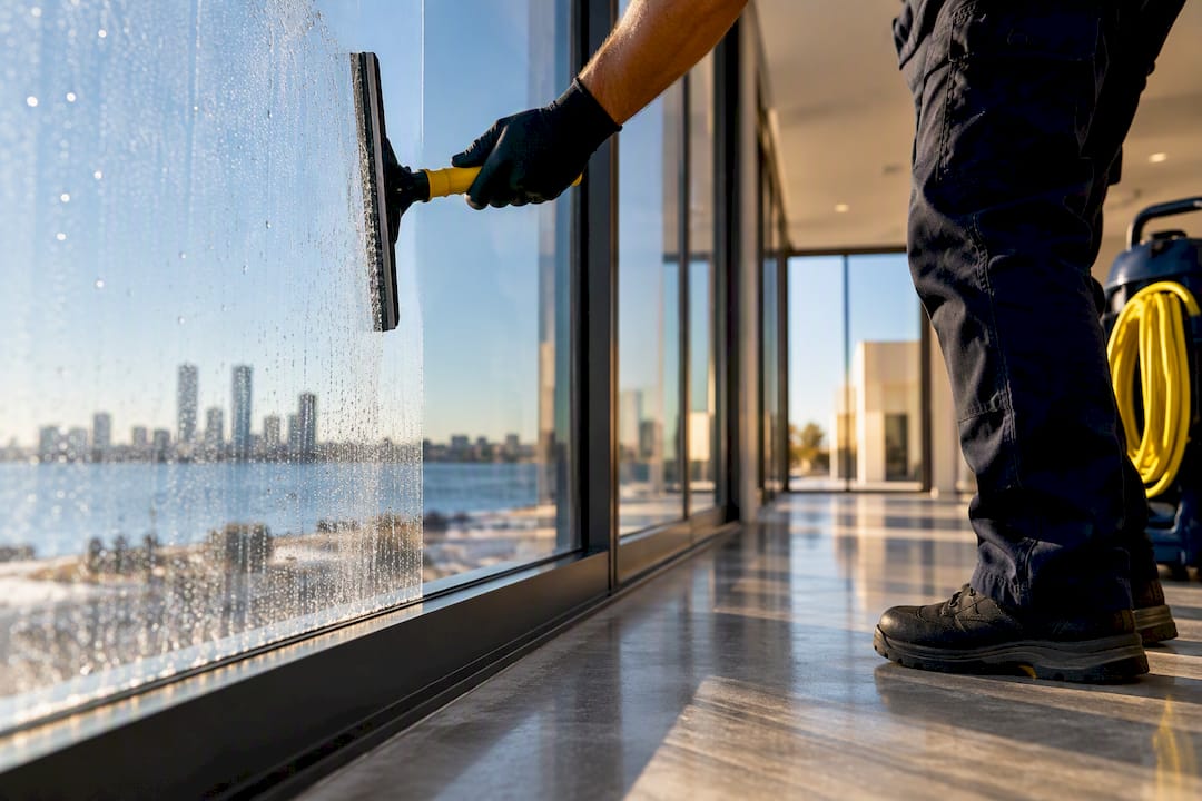 Builders: Post Construction Window Cleaning 1–3 Days Before Handover