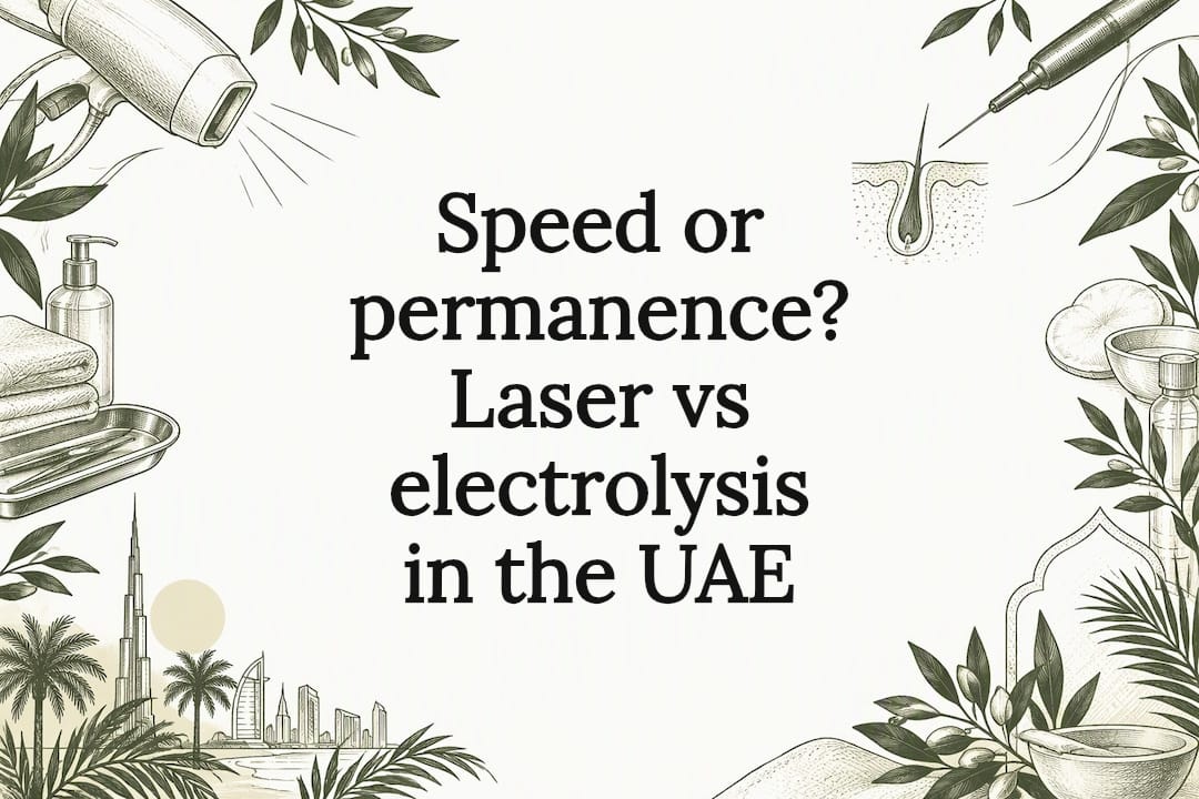 Speed or permanence? Laser vs electrolysis in the UAE