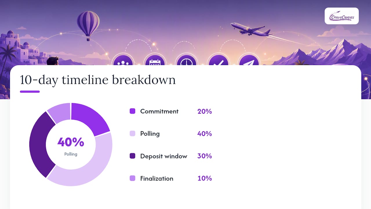 What's a Realistic 10-Day Timeline to Lock a Trip Date? — overview diagram