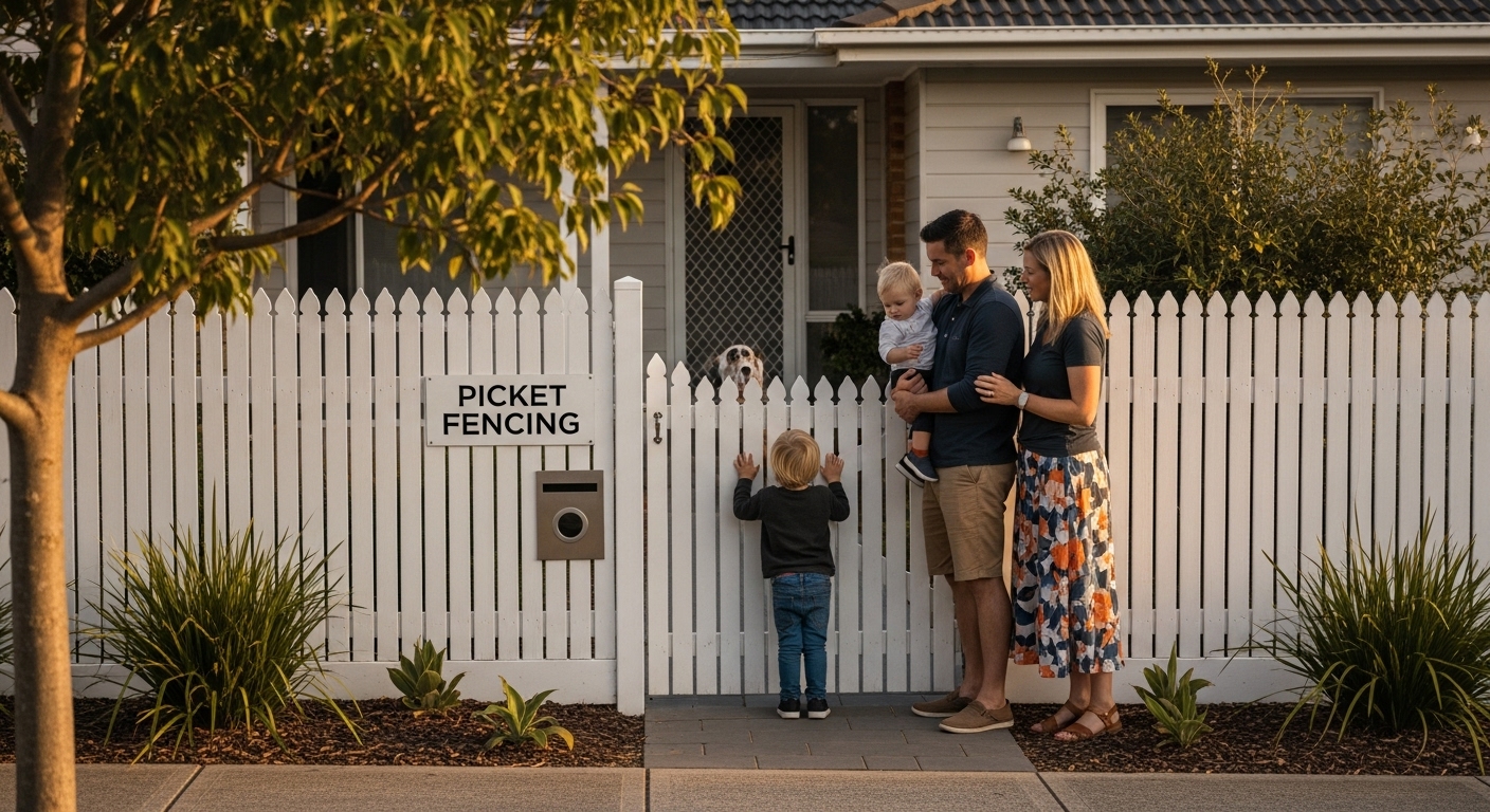 picket fencing residential