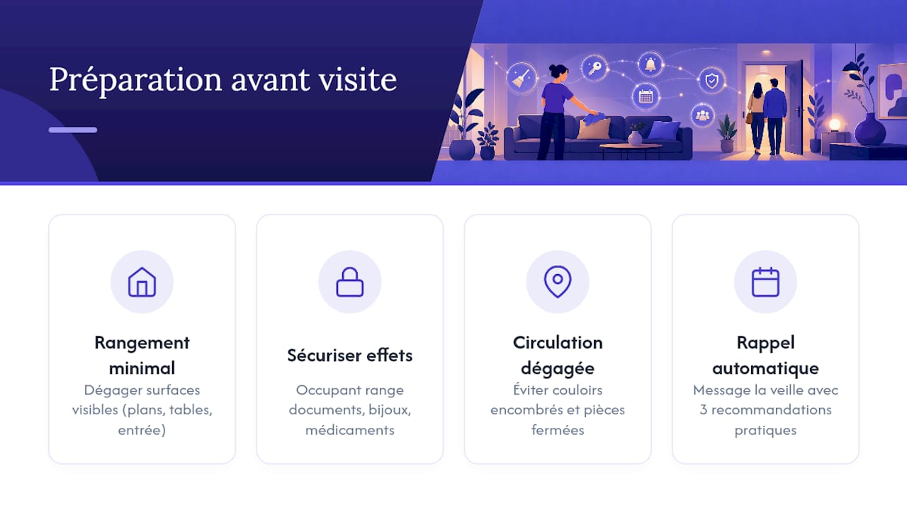 The three key steps before a visit