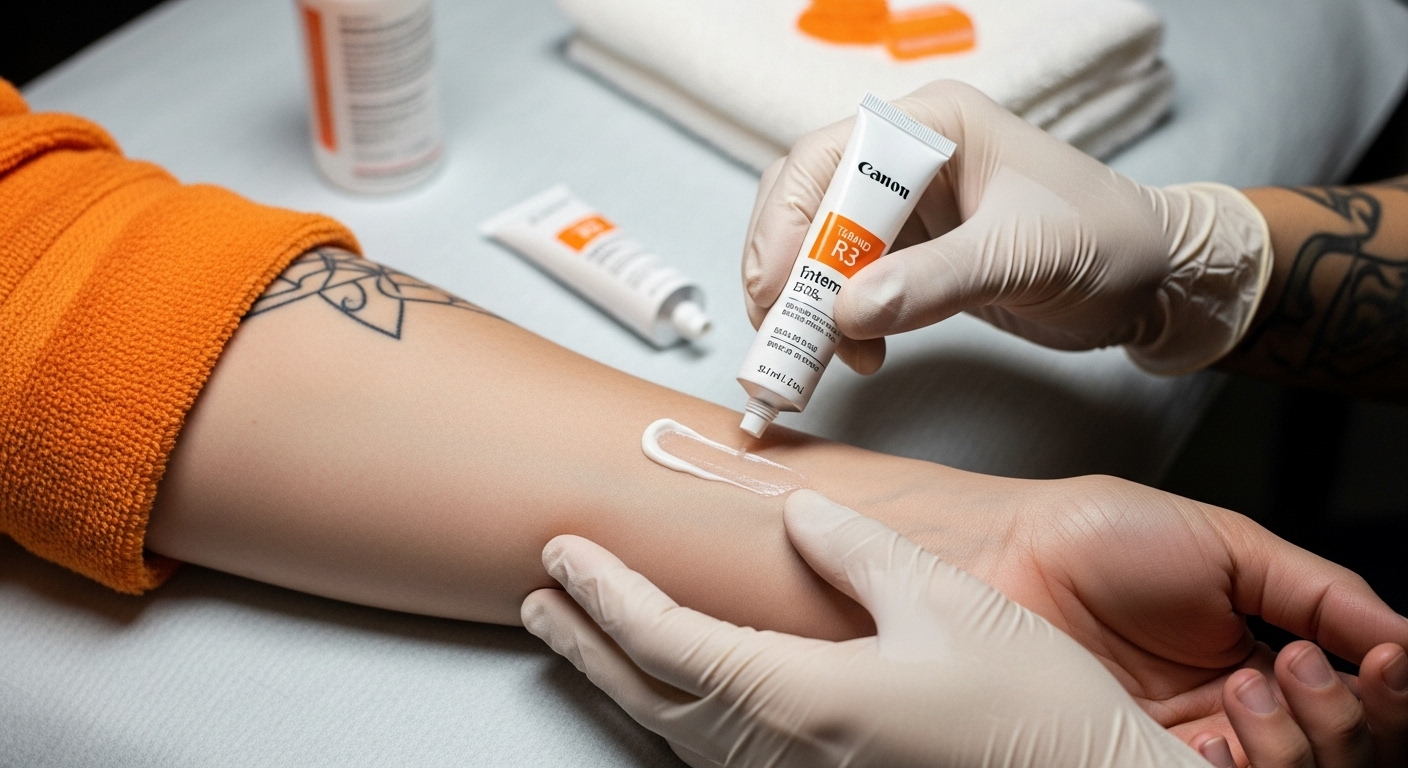 Tattoo Salbe Anwendung