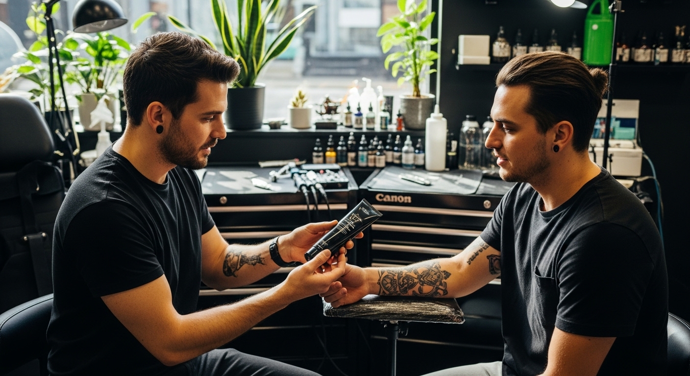 studio tatuażu zalety kremów
