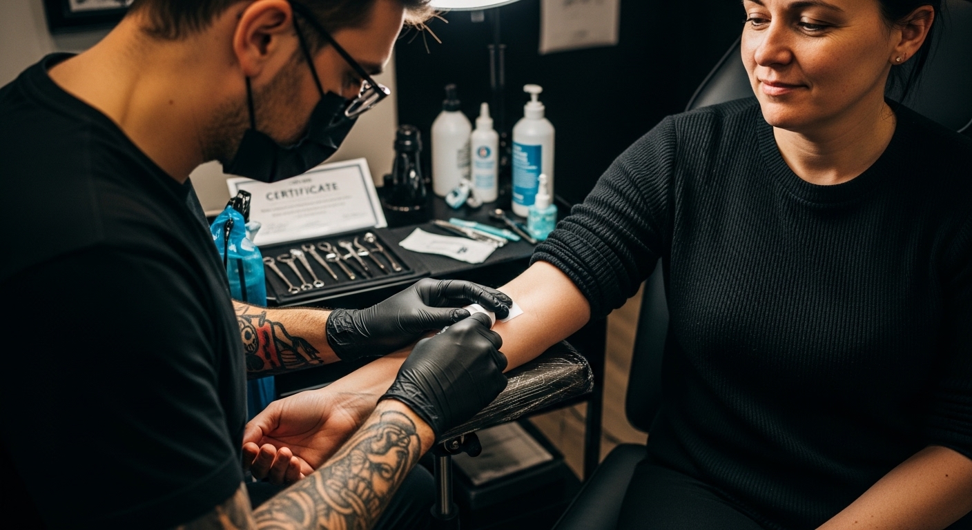 anesthésie tatouage hygiène France