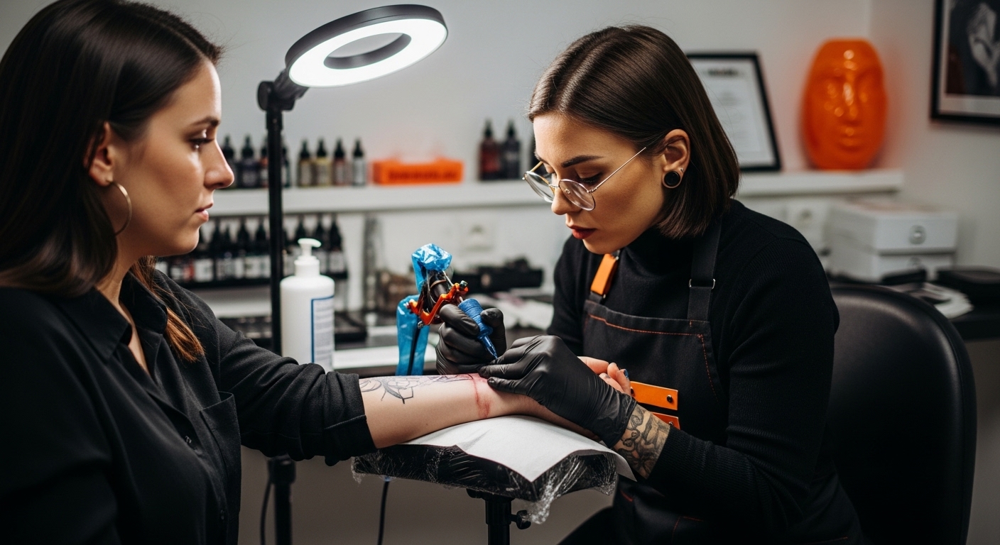 tattoo schmerzentstehung studio