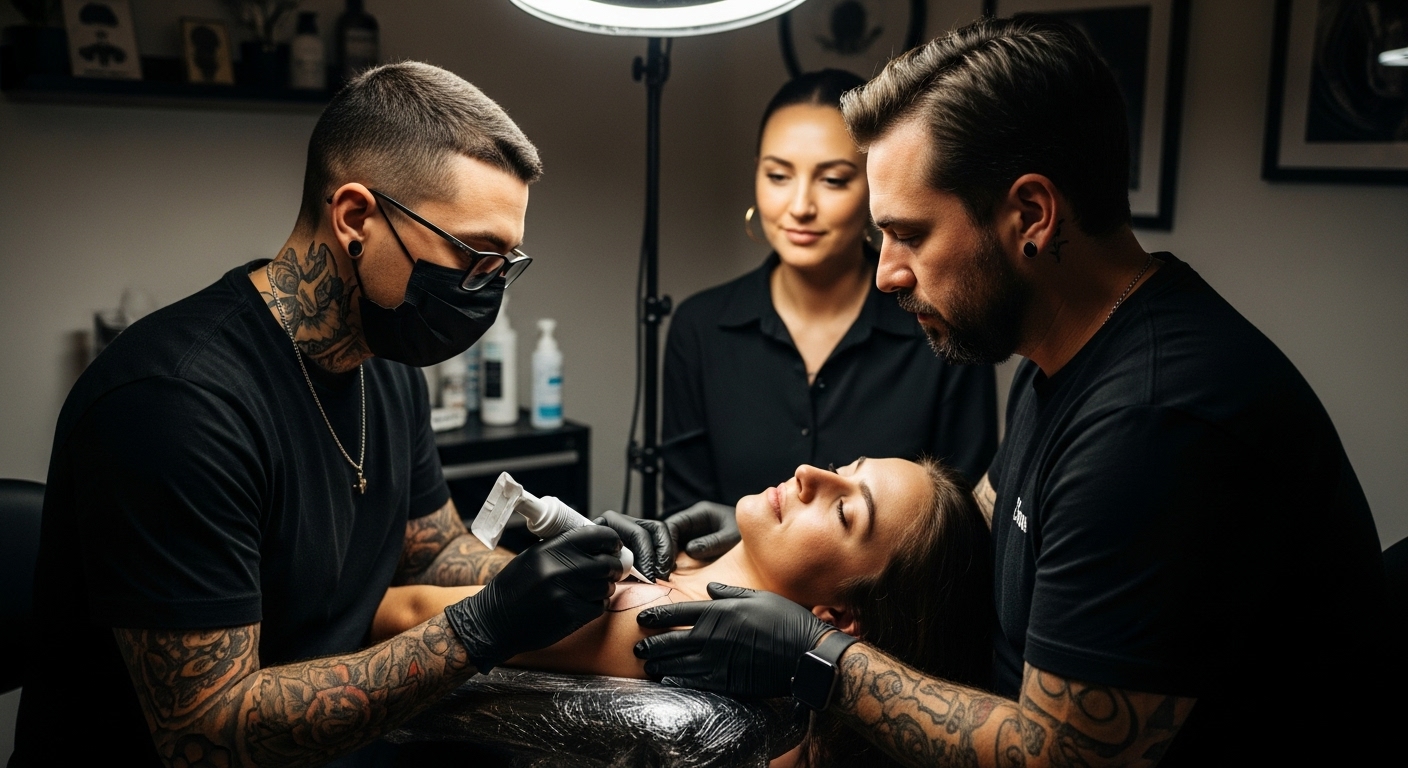 crèmes anesthésiantes expérience tatouage