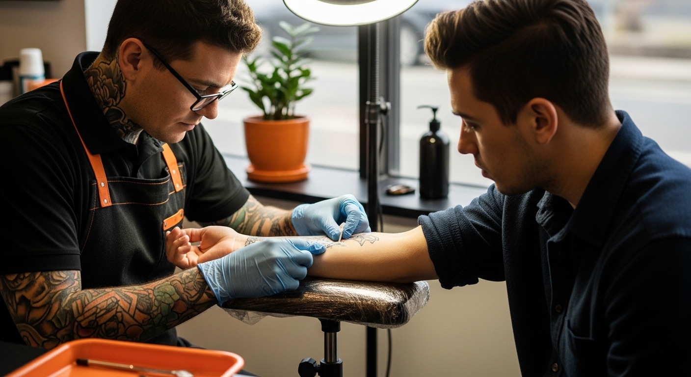 tattoo nachsorge arbeitsschritte