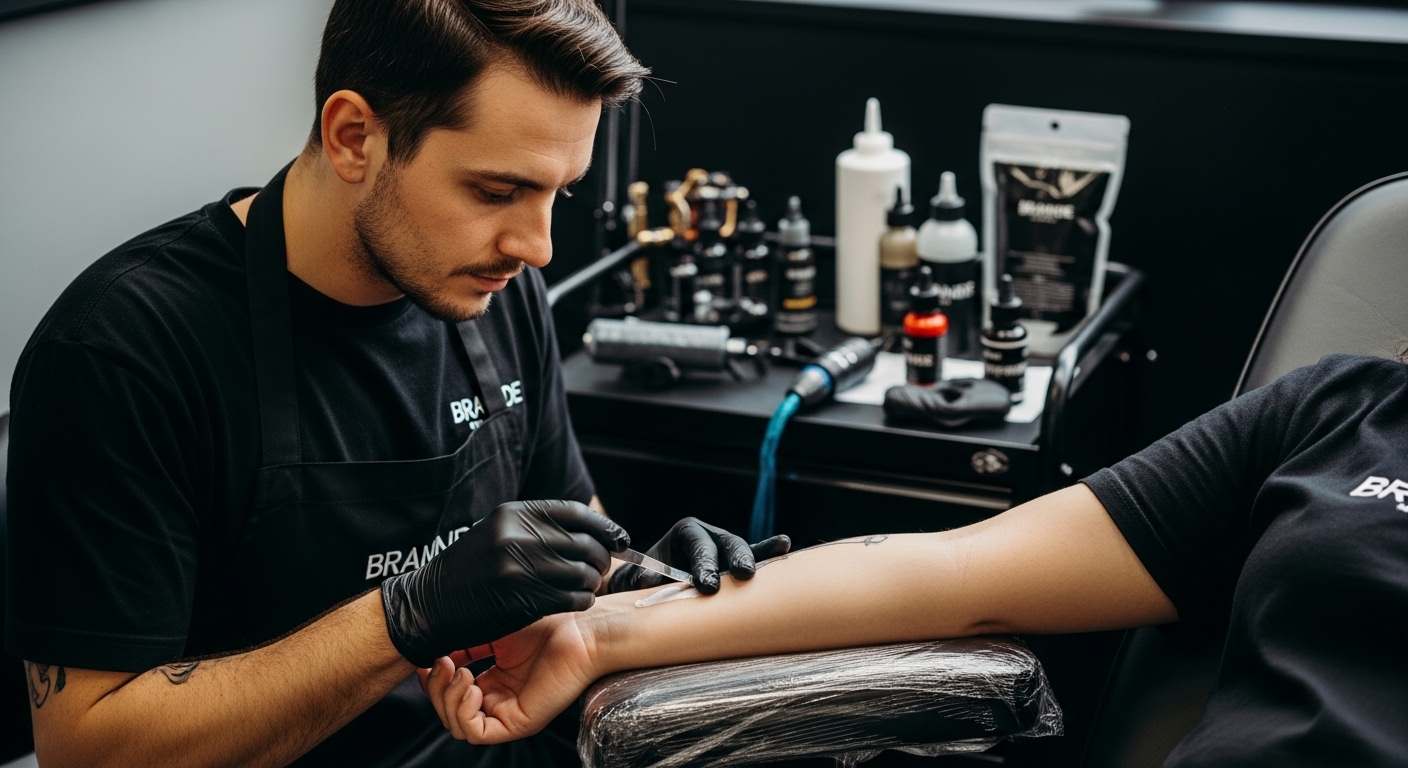 application crème anesthésiante tattoo