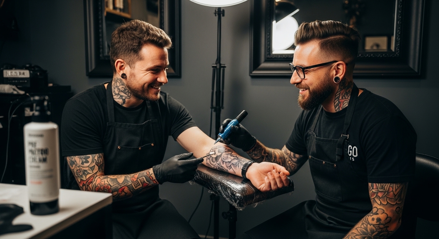 cura tatuaggio effetto crema