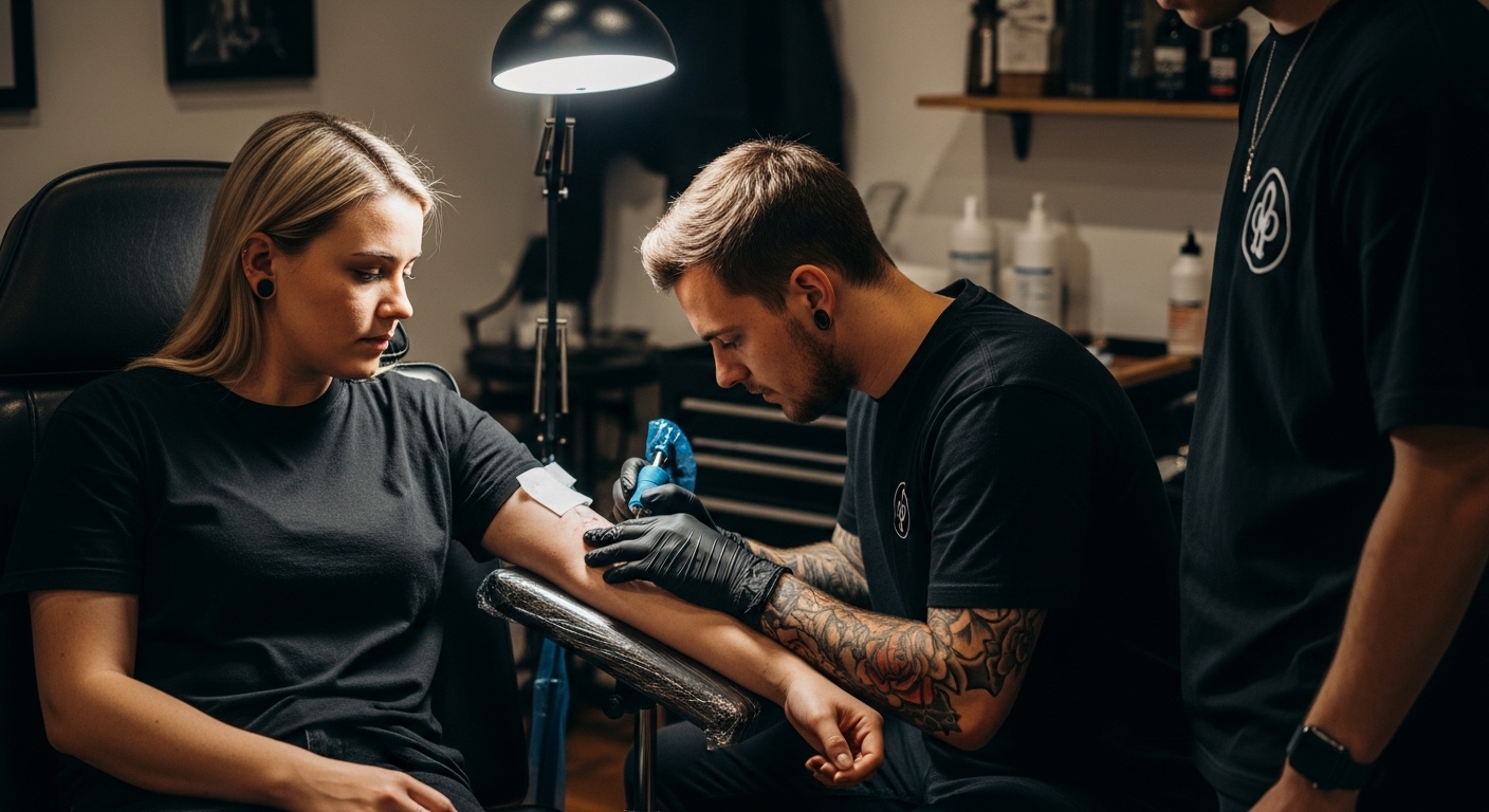 odporność ból tatuaż studio