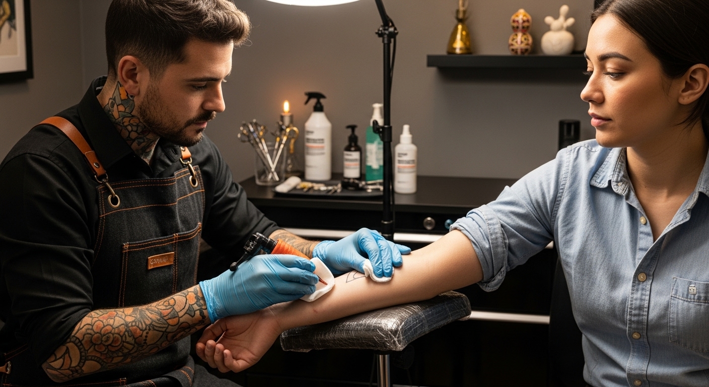 tattoo healing stages erklärt