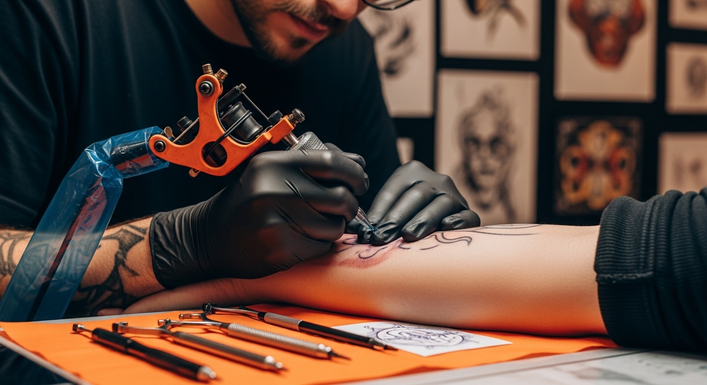 Tattoo Technik Künstler