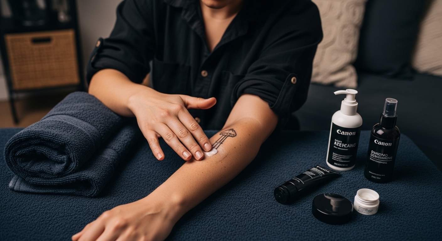 tetoválás utókezelés bőrgyógyulás