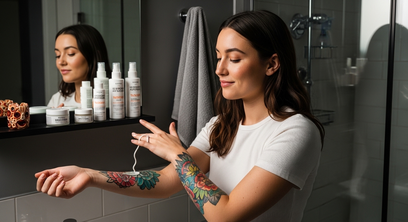 parfümierte cremes tattoo pflege