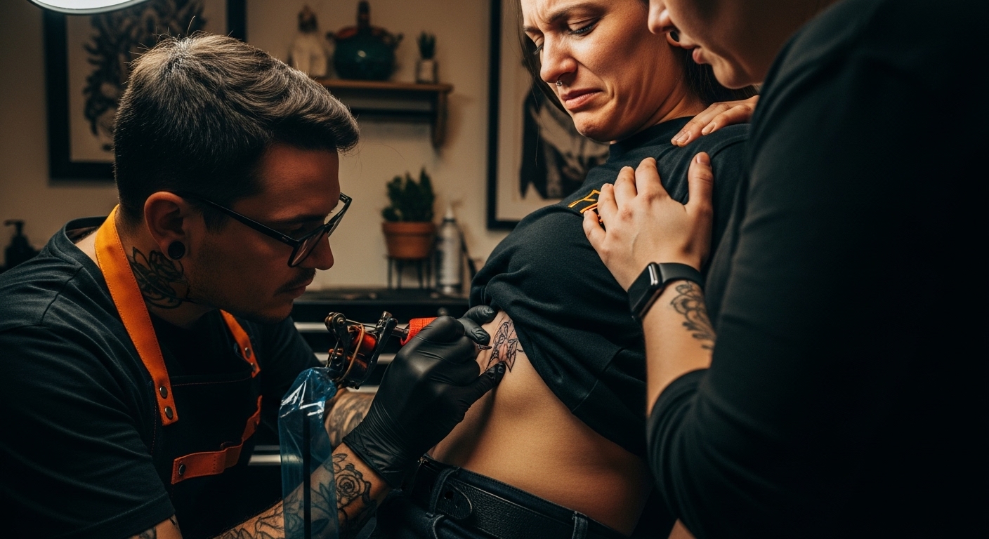 Tattoo Rippen Schmerz Erfahrung