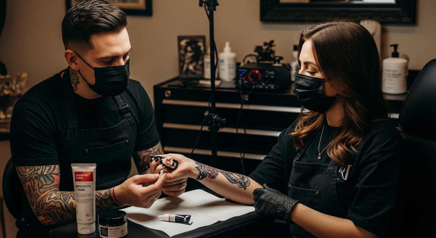 τατουάζ αναισθησία εμπειρία