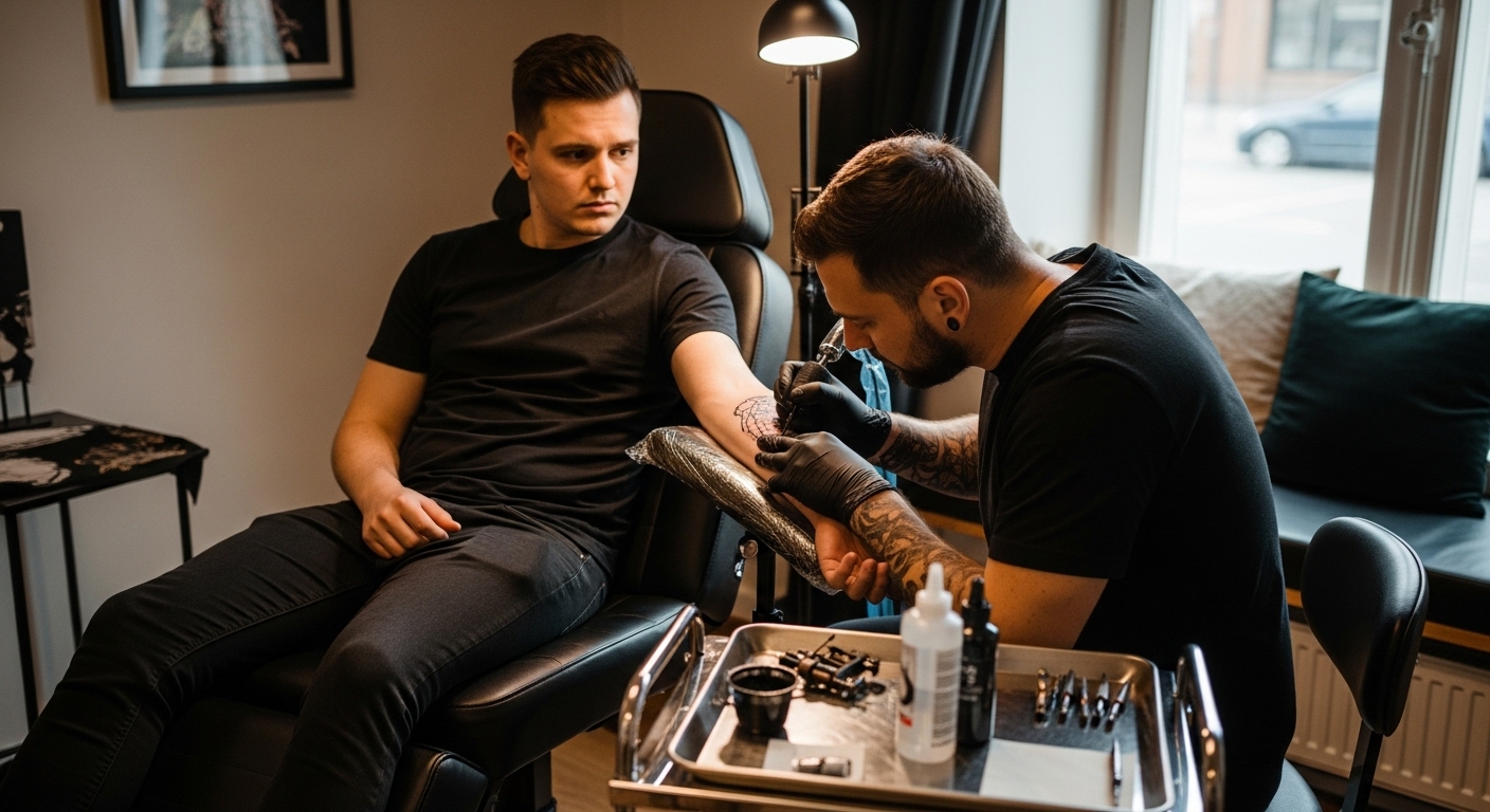 tattoo session process emotions