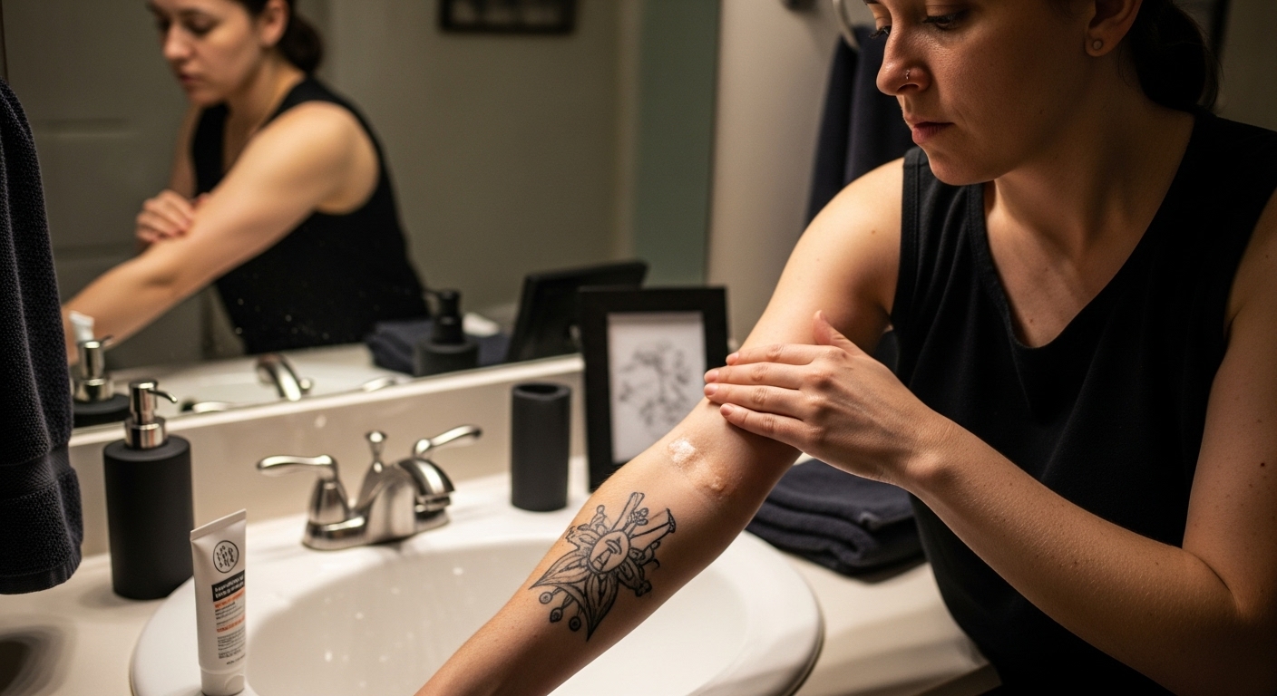tattoo aftercare healing