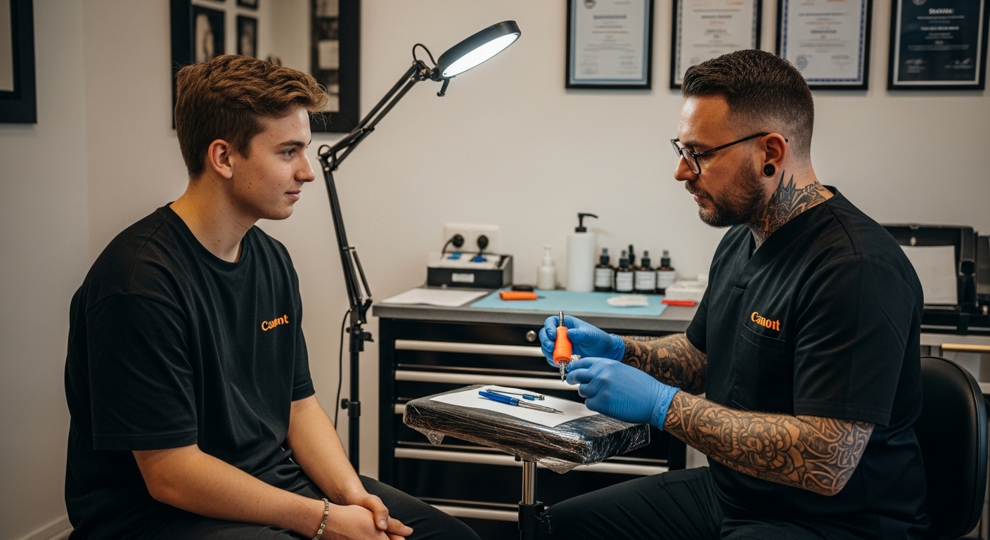 Tattoo Studio Sicherheit