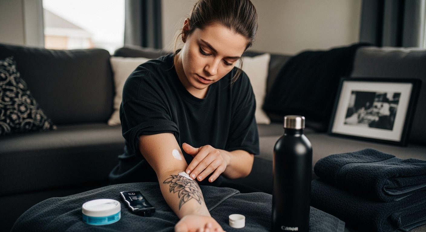 starostlivosť o tetovanie doma