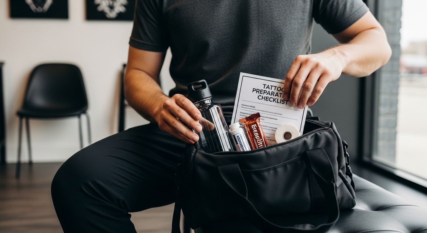 tattoo appointment preparation