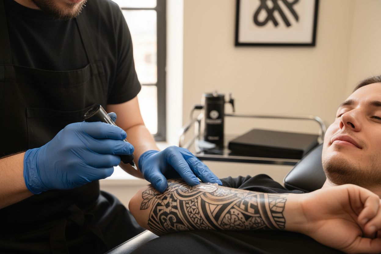 gel anestetico tatuaggio applicazione