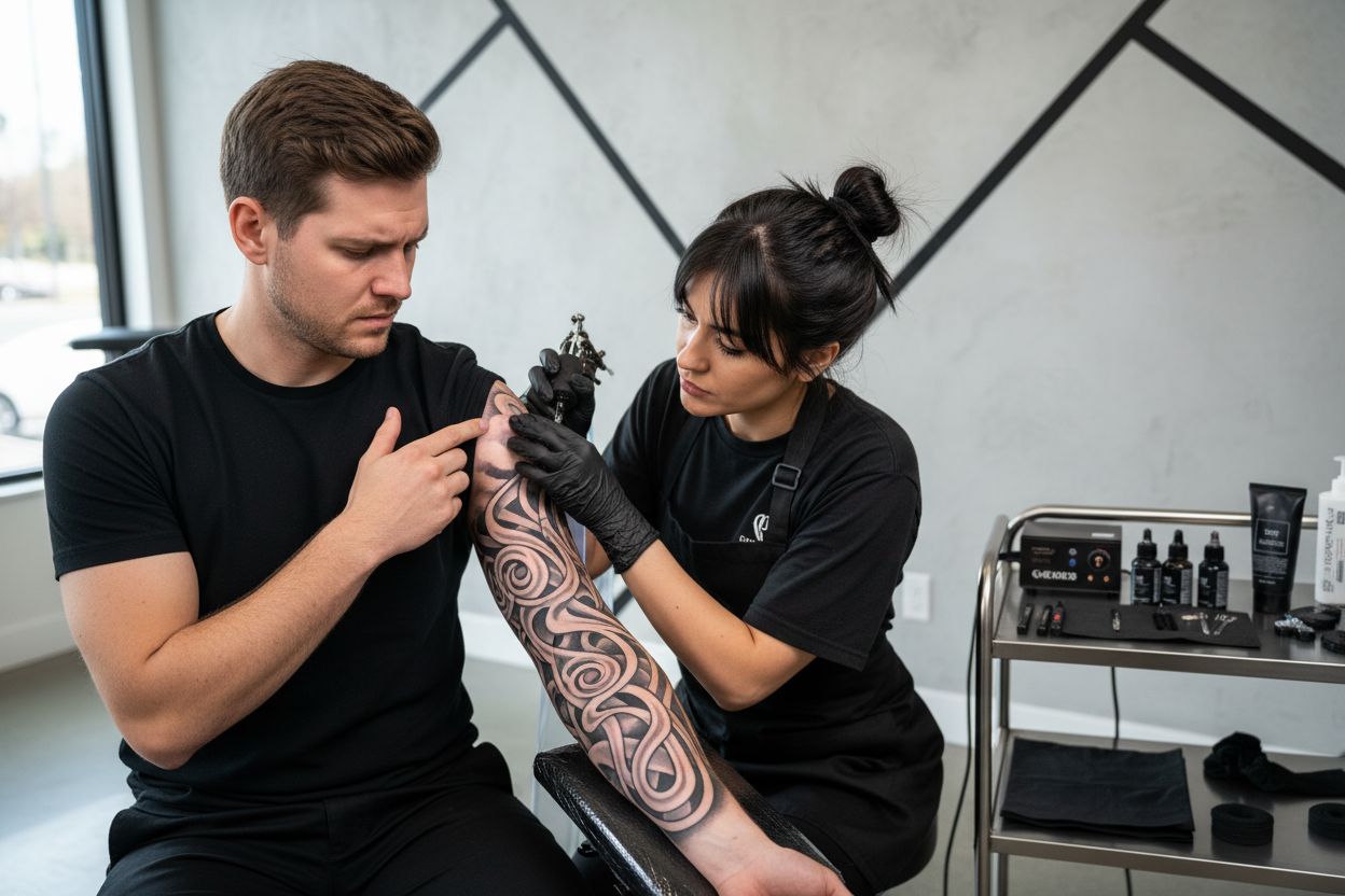 monitoraggio anestesia tatuaggio