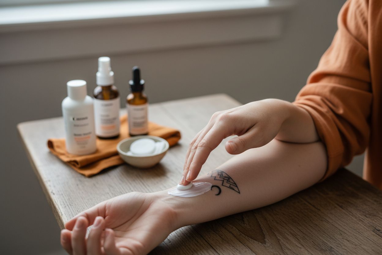 Tattoo Nachsorge Heilung