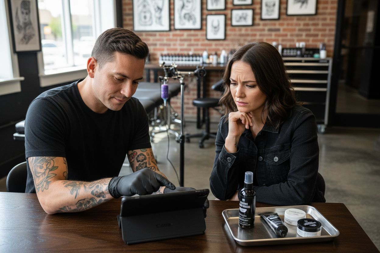 tetovanie konzultácia anestetikum