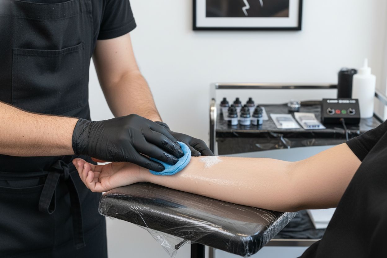 татуировка хигиена процедури