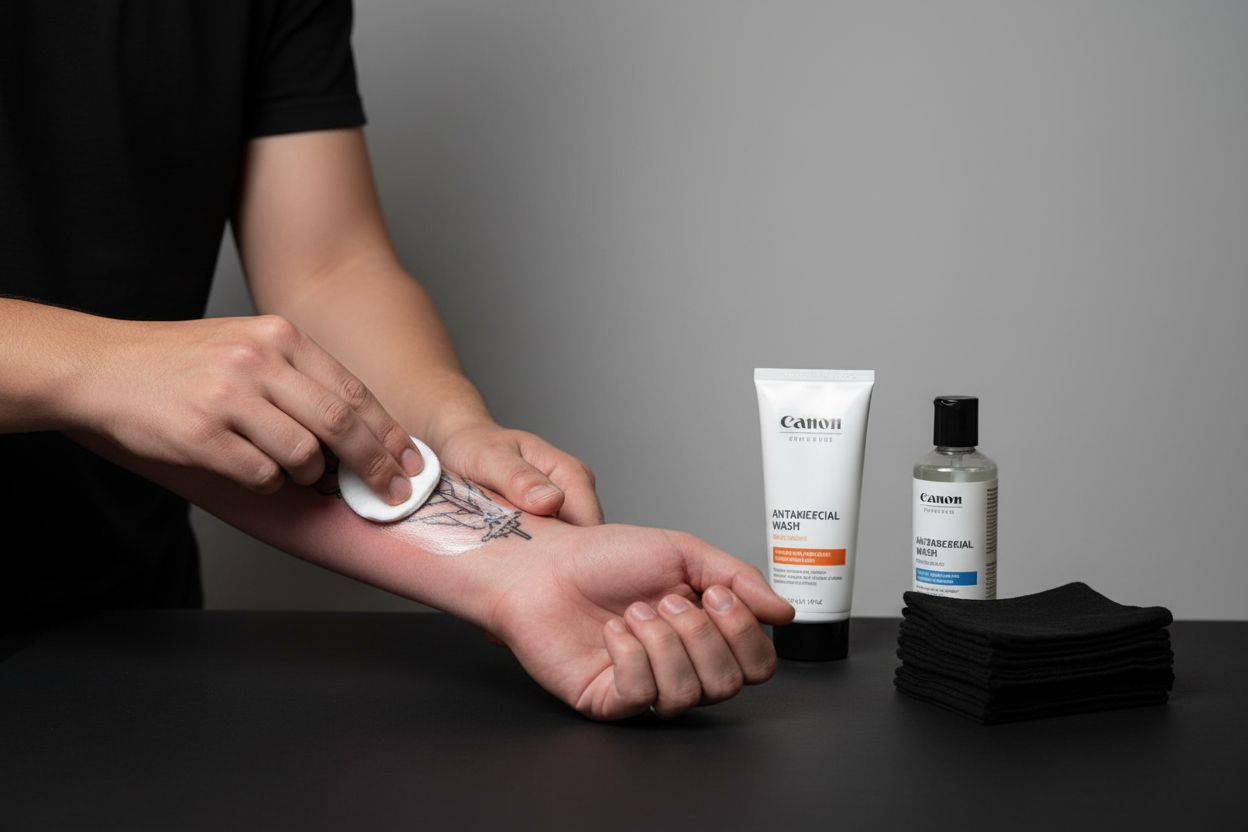 φροντίδα μετά τατουάζ