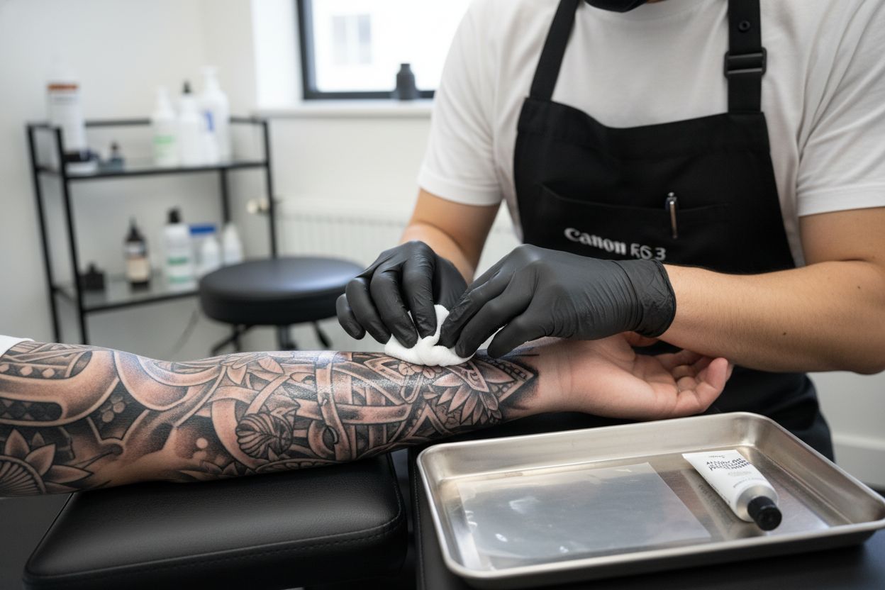 φροντίδα τατουάζ μετά