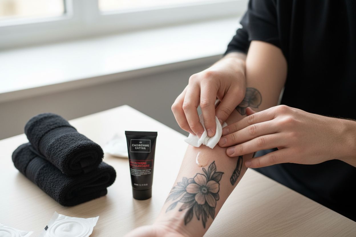 татуировка след грижа