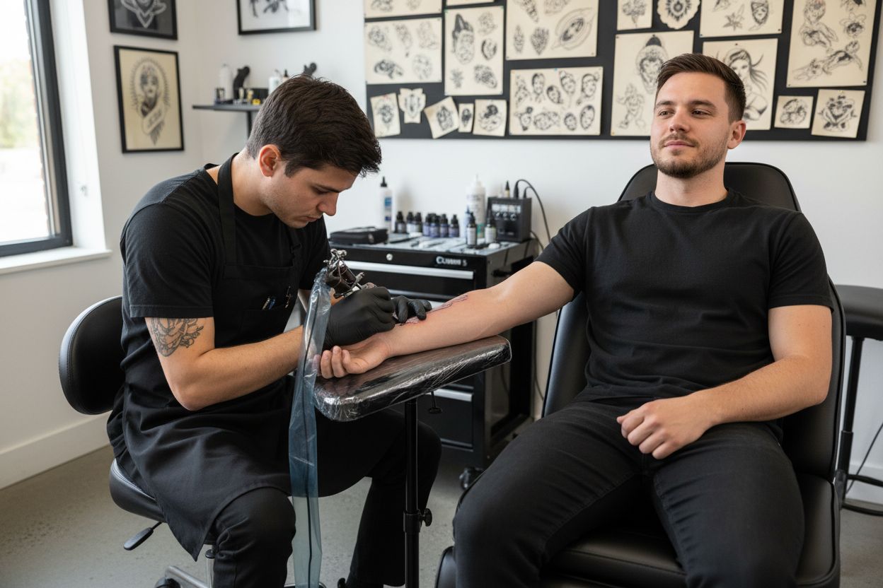 tatuaj anestezie aplicare