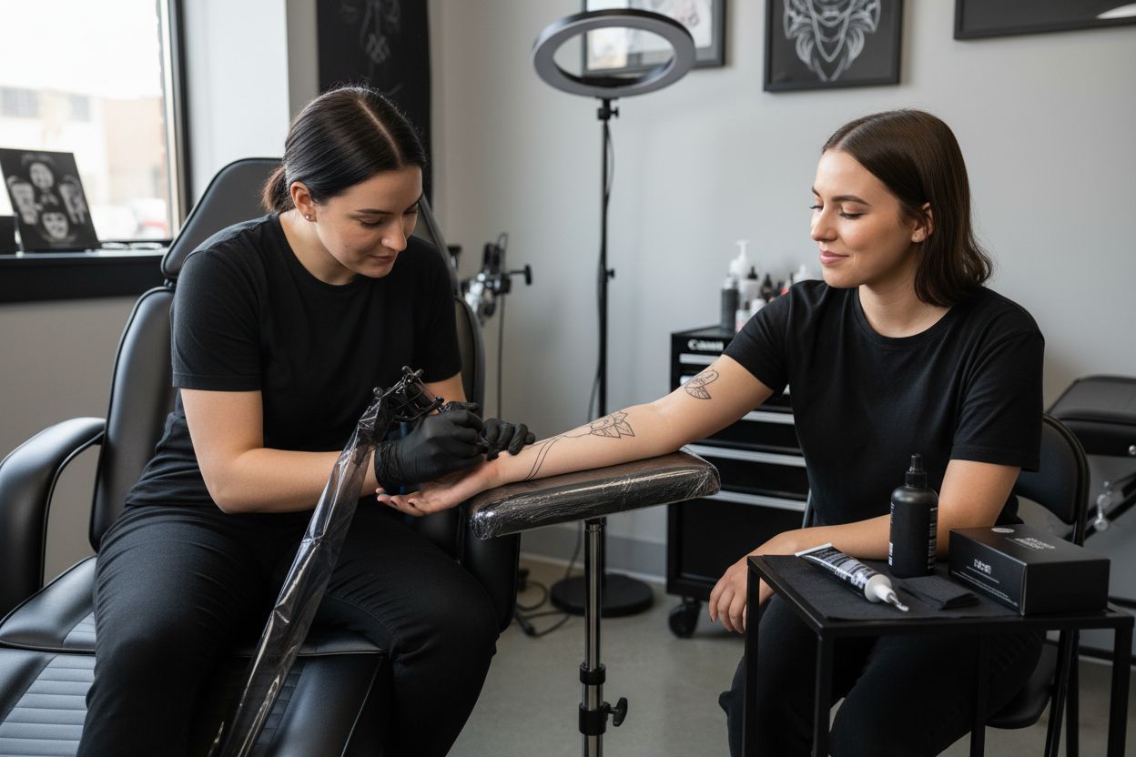 klient anestézia tetovanie