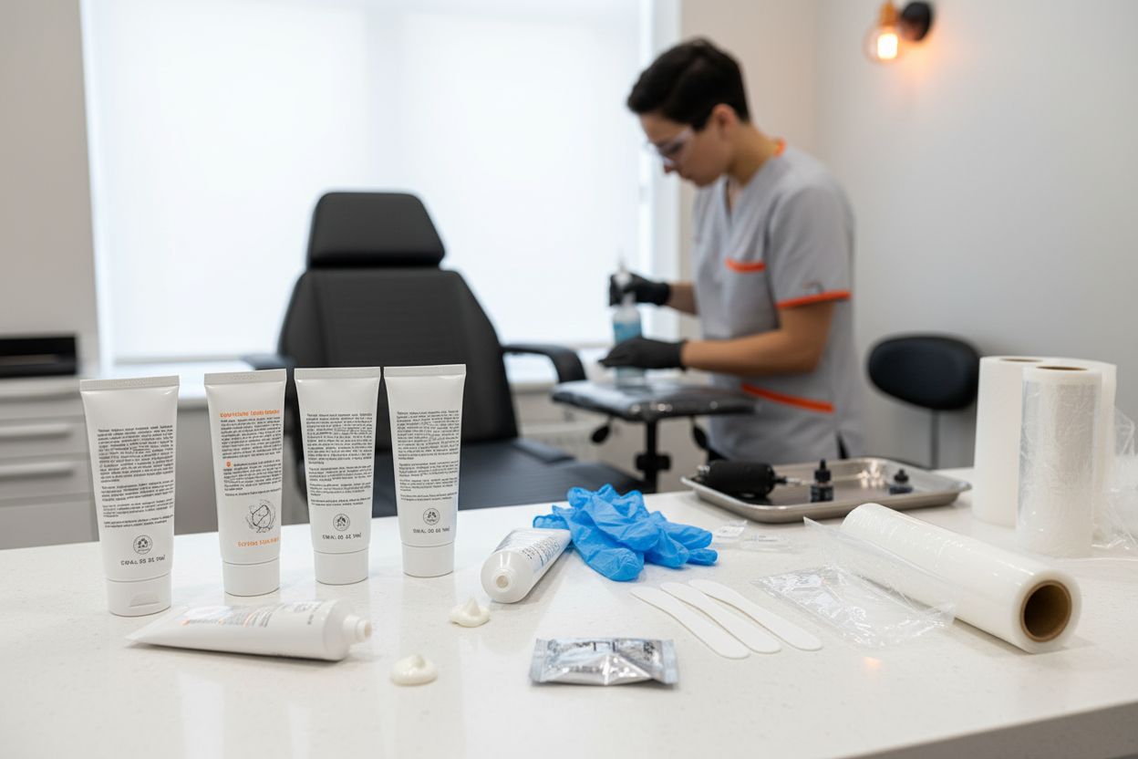 Tattoo numbing products