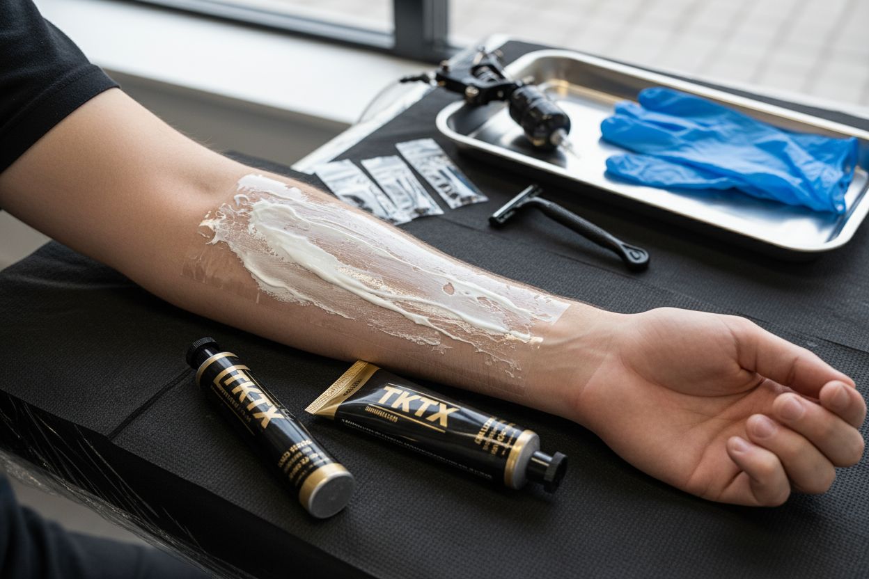 обезболяващ крем приложение