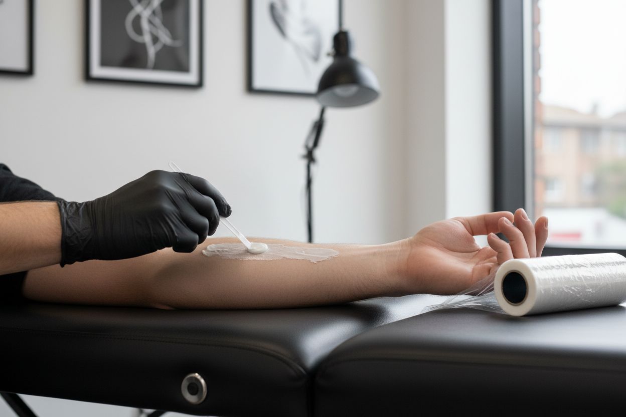 application crème anesthésiante