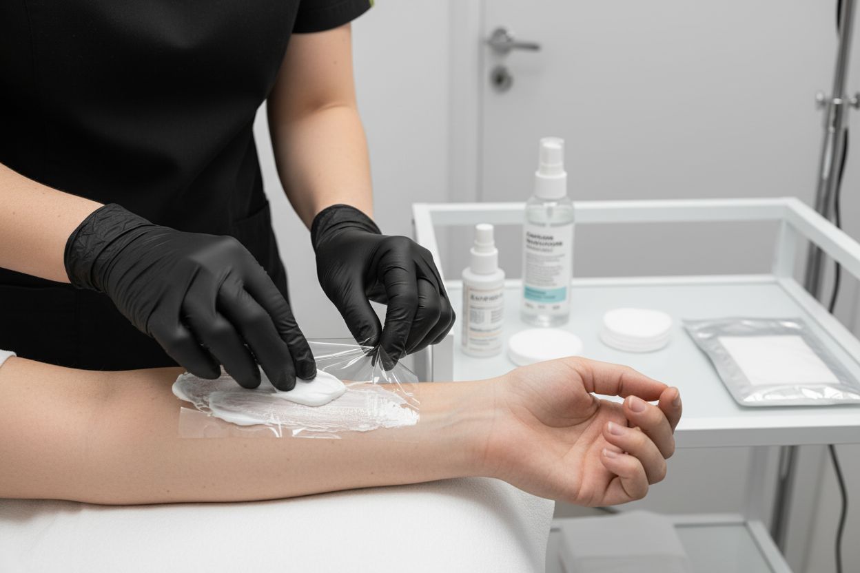 aplikácia anestetického krému