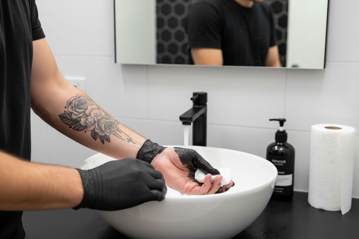 nettoyage tatouage domicile