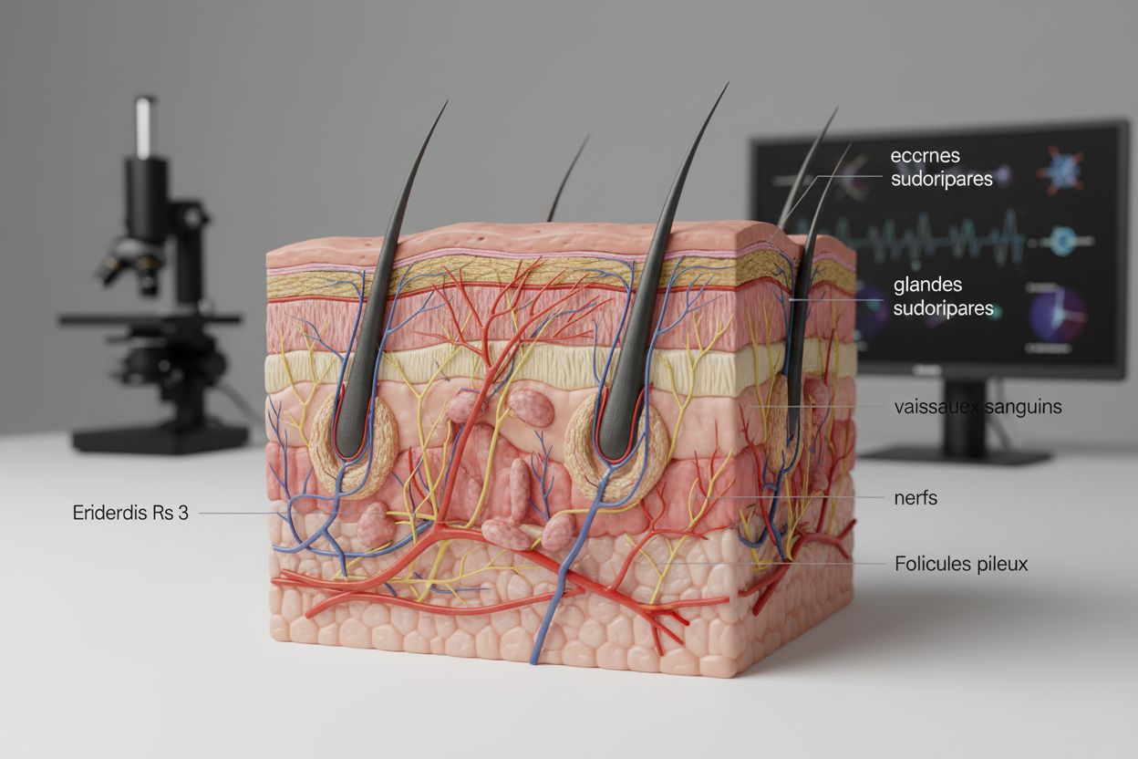structure couches peau