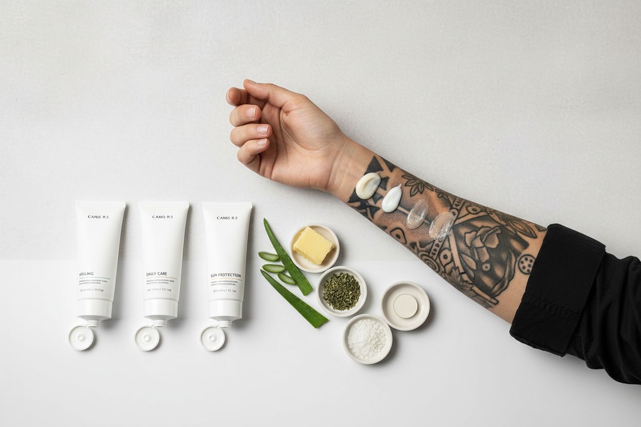 comparatif crèmes tatouage