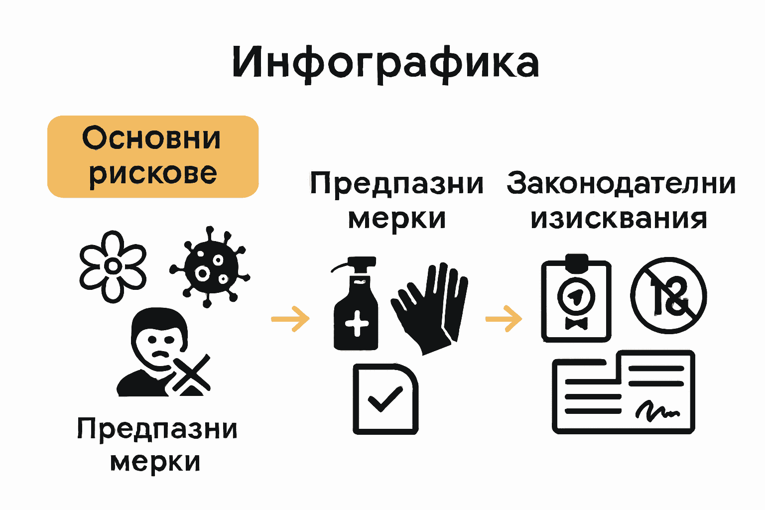 Инфографика за рискове и законови изисквания при татуиране в България