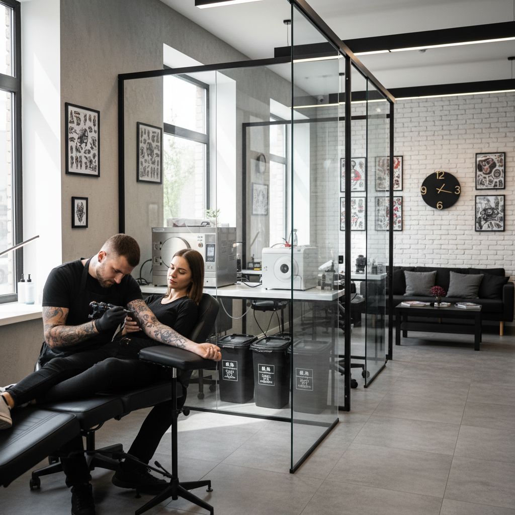 profesjonalny salon tatuażu