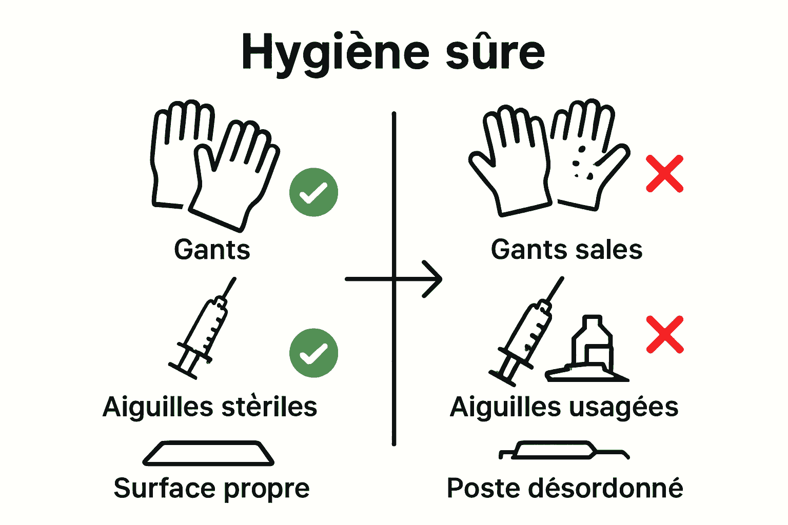 Comparatif pratiques d’hygiène en tatouage : bonnes vs mauvaises
