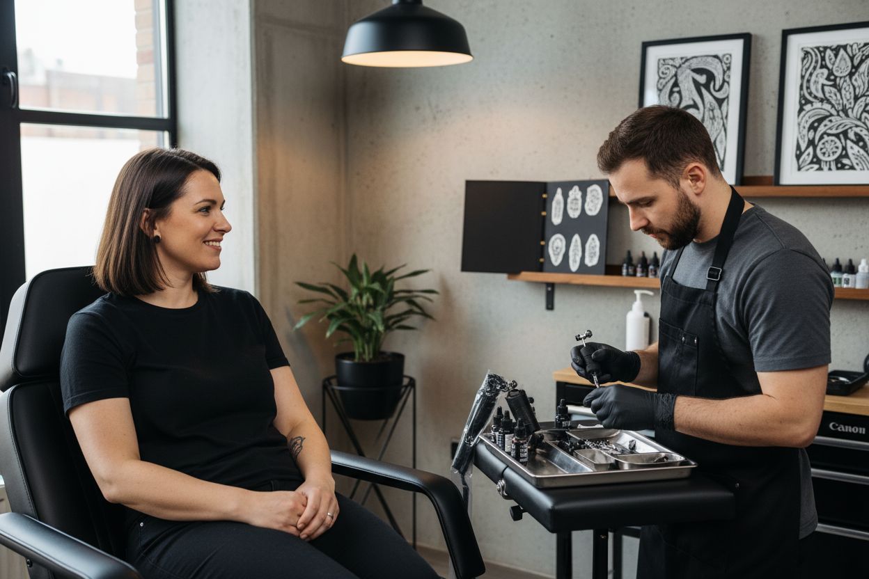 studio tatuażu pewność